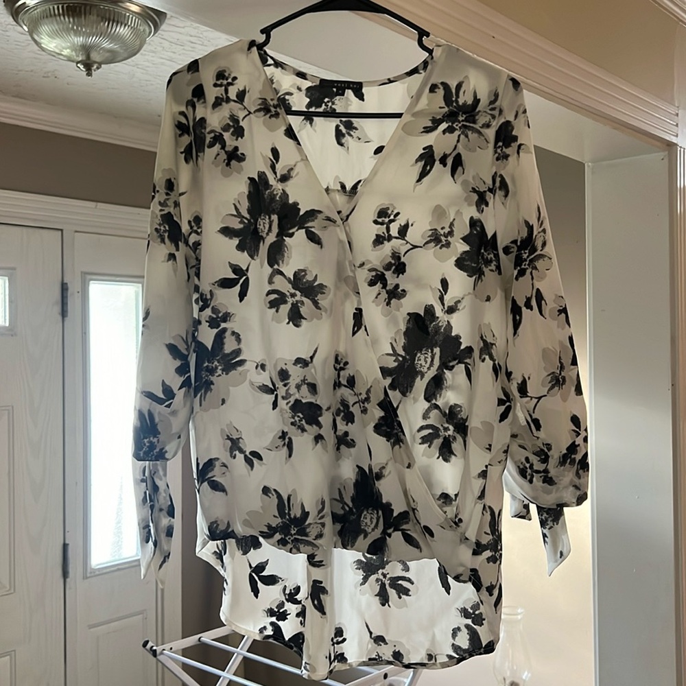 Small floral blouse